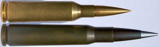 .416 Barrett (сверху) .50 BMG (снизу)