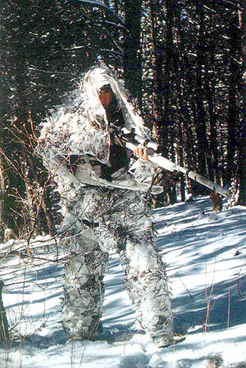 Снайперы зимой