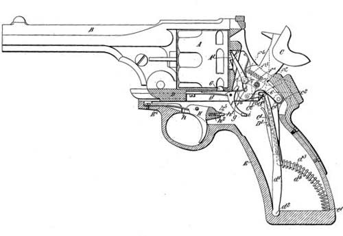 Револьвер Webley-Fosbery M1901